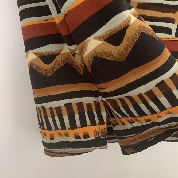 Vintage Boho Print Blouse Size Small - Picture 3 of 15